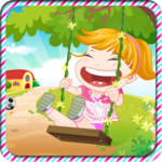Playing On A Swing DressUp icon