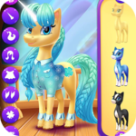 Magical Unicorn Candy World icon