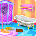 Doll House Cleaning Decoration icon