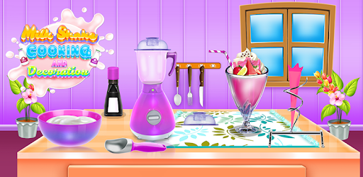 Milkshake Cooking and Decoration pc screenshot