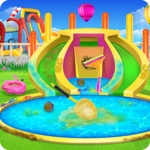 Water Park Cleaning icon