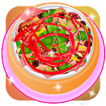 Cooking Real pizza margarita icon