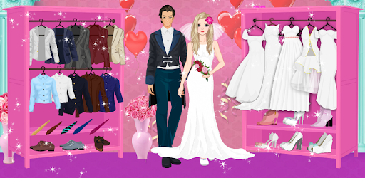 Groom & Bride Wedding dress up pc screenshot