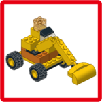 Digger building instruction for Lego 10698 icon