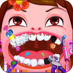 Little mania dentist game icon