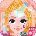 Princess makeup spa salon icon