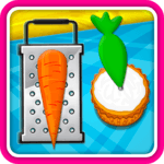 Baking Carrot Cupcakes - Coking Game icon