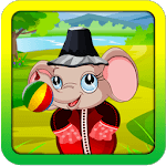 Dress Up Cute Elephant icon
