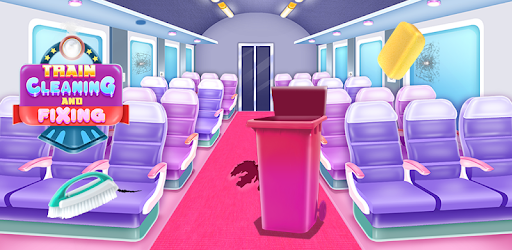 Train Cleaning and Fixing pc screenshot