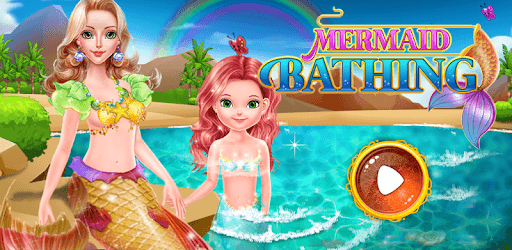 mermaid bathing girls games pc screenshot