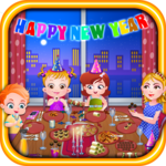Baby Hazel New year Party icon