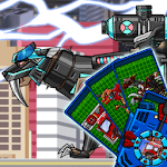 Smilodon Black - Transform! Dino Robot icon