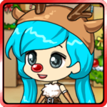 Christmas Pretty Girl icon