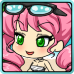 Beach Pretty Girl icon
