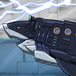 Dino Robot - Megalodon : Dinosaur game for pc icon