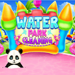 WATER PARK CLEANING - dress up games for girls/kid icon
