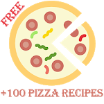 +100 pizza recipes  offline icon