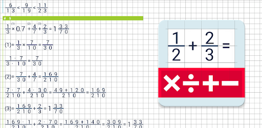 Fraction calculator Free pc screenshot