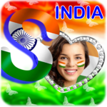 Indian Flag Letter Alphabets Photo icon