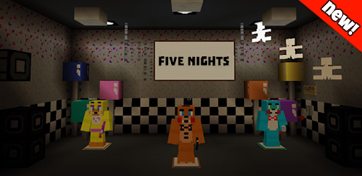 Five nights at Minecraft pc screenshot