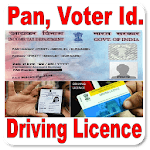 Pan Card Voter Driving Licence icon