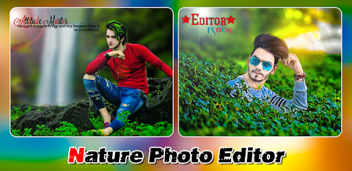 Nature Photo Editor : Nature Dual Photo Frame 2018 pc screenshot