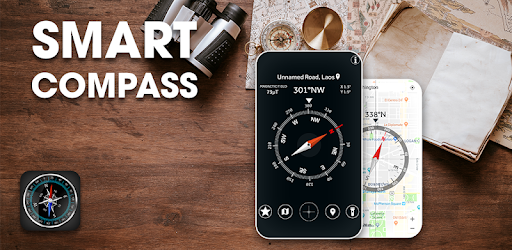 Smart Compass for Android:  Digital GPS Compass pc screenshot