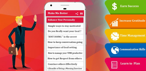 Make Me Better🤵 - Personality dev. & Motivation pc screenshot