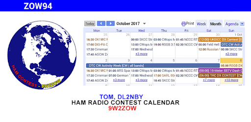 Ham Contest | Radio Calendar pc screenshot Ham Contest | Radio Calendar pc screenshot