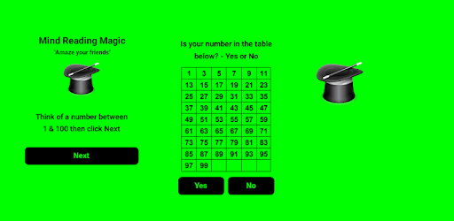 Mind Reading Magic pc screenshot Mind Reading Magic pc screenshot