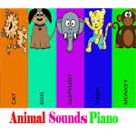Animal Sounds piano for kids icon