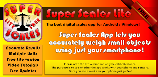 Super Scales Free Real Digital Scales pc screenshot
