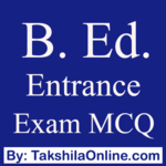 B. Ed. Entrance Exam Questions in Hindi & English icon