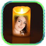 Beautiful Candle Photo Frame icon