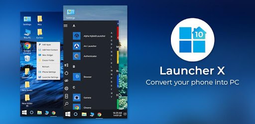 Computer Launcher Win 10 Launcher Free pc screenshot Computer Launcher Win 10 Launcher Free pc screenshot