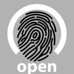 open biometric icon