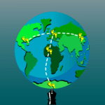 Travel Mapper: Travel Tracker, Map Where I've Been icon