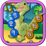 Kids Dinosaur Join the Dots icon
