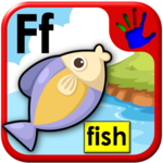 ABC preschool word pictures icon