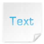 Open As Text icon