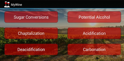 MyWine winemaking calculator pc screenshot MyWine winemaking calculator pc screenshot