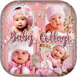 Baby Collage : Name, Card, Pics & Photo Frames icon
