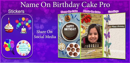 Photo On Birthday Cake - Cake with name and photo pc screenshot Photo On Birthday Cake - Cake with name and photo pc screenshot
