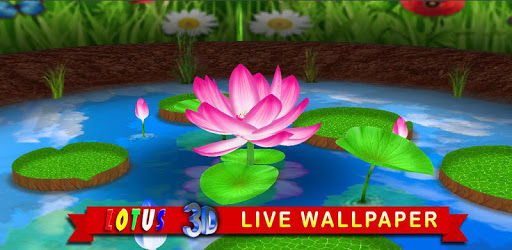Lotus 3D Live Wallpaper pc screenshot