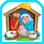 Children's Bible, stories of Jesus. icon