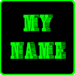 My Name 3D Live Wallpaper icon