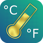 Convert degree Celsius to Fahrenheit or °F to °C icon
