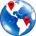 Track Location & Car icon
