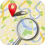 Location tracker, my helper icon