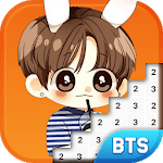 BTS Army Pixel - Number Coloring Books icon